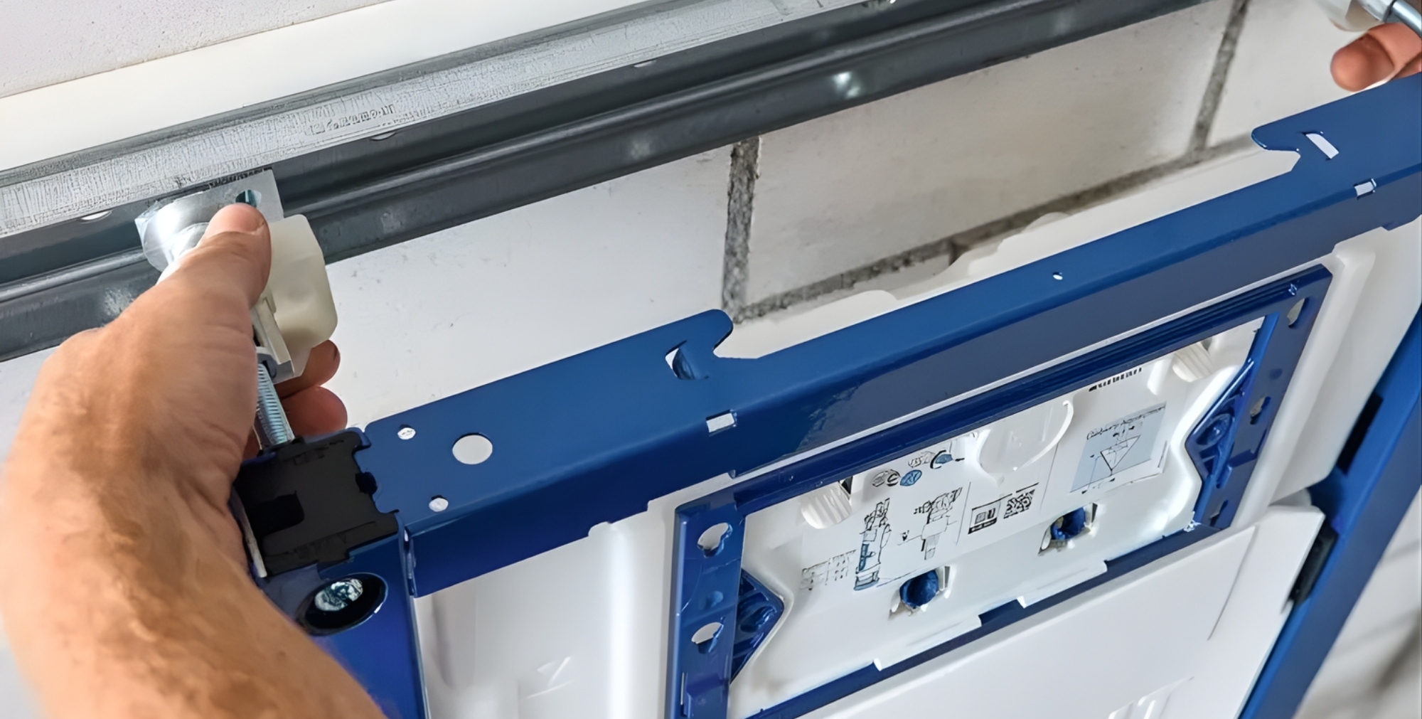 Geberit - solidna konstrukcja stelaży 