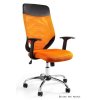 Unique Mobi Plus Fotel biurowy pomarańczowy W-952-5