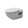 Duravit Duraplus Miska WC podwieszana Colomba 36x57,5 cm, lejowa, biała 2547090000