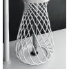 Hidra Wire Metalowa struktura pod umywalkę, biała W3