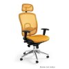 Unique Vip Fotel biurowy żółty W-80-10