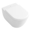 Villeroy & Boch Subway Toaleta WC podwieszana 37x56 cm, lejowa, biała Weiss Alpin 66001001
