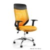 Unique Mobi Plus Fotel biurowy żółty W-952-10