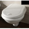 Kerasan Retro Miska WC wisząca 52x38 cm, czarna 101504