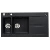 Alveus  Apelles 70 Zlewozmywak granitowy 100x51 cm 1,5-komorowy z ociekaczem lewy twilight 4507005