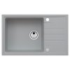 Alveus Intermezzo 130 Zlewozmywak granitowy 78x48 cm 1-komorowy z ociekaczem beton 1313081
