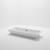 Art Ceram Gea 90 Umywalka podblatowa 90x33 cm biała L120 / GEL00201;00