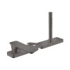 Axor Citterio C Bateria nawannowa 3 otworowa czarny chrom szczotkowany 49430340