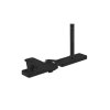 Axor Citterio C Bateria nawannowa 3 otworowa czarny mat 49430670