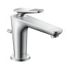 Axor Citterio C Bateria umywalkowa szlif kwadratowy z korkiem chrom 49011000
