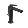 Axor Citterio C Bateria umywalkowa z korkiem czarny mat 49030670