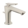 Axor Citterio C Bateria umywalkowa z korkiem stal szlachetna optyczna 49010800