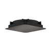 Axor Citterio C Deszczownica 27,5x27,5 cm czarny chrom szczotkowany 28794340