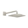Axor Citterio C Deszczownica 27x27 cm EcoSmart z ramieniem ściennym stal szlachetna optyczna 28791800
