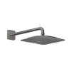 Axor Citterio C Deszczownica 27x27 cm z ramieniem ściennym czarny chrom połysk 28790330