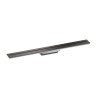 Axor Drain odpływ liniowy przyścienny 80 cm czarny chrom szczotkowany 42526340