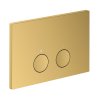 Axor FlushPlate Przycisk WC złoty optyczny połysk 42530990