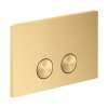 Axor FlushPlate Przycisk WC złoty optyczny szczotkowany 42530250