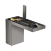 Axor MyEdition Bateria umywalkowa kaskadowa bez płytki czarny chrom połysk 47032330