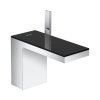 Axor MyEdition Bateria umywalkowa kaskadowa chrom/czarne szkło 47030600