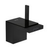 Axor MyEdition Bateria bidetowa czarny mat/czarne szkło 47210670