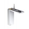 Axor MyEdition Bateria umywalkowa 230 bez płytki z kompletem odpływowym push-open chrom 47022000