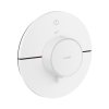 Axor ShowerSelect ID Bateria prysznicowa termostatyczna podtynkowa 1 odbiornik biały mat 36756700