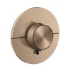 Axor ShowerSelect ID Bateria prysznicowa termostatyczna podtynkowa 1 odbiornik czerwone złoto szczotkowane 36756310