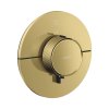 Axor ShowerSelect ID Bateria prysznicowa termostatyczna podtynkowa 1 odbiornik złoty optyczny połysk 36756990