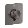 Axor ShowerSelect ID Bateria wannowo-prysznicowa termostatyczna podtynkowa czarny chrom szczotkowany 36754340