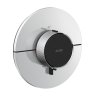 Axor ShowerSelect ID Bateria wannowo-prysznicowa termostatyczna podtynkowa czarny mat 36759670