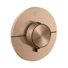 Axor ShowerSelect ID Bateria wannowo-prysznicowa termostatyczna podtynkowa czerwone złoto szczotkowane 36750310