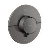 Axor ShowerSelect ID Bateria wannowo-prysznicowa termostatyczna podtynkowa zgodna z EN 1717 czarny chrom połysk 36751330