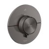 Axor ShowerSelect ID Bateria wannowo-prysznicowa termostatyczna podtynkowa zgodna z EN 1717 czarny chrom szczotkowany 36751340