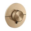 Axor ShowerSelect ID Bateria wannowo-prysznicowa termostatyczna podtynkowa zgodna z EN 1717 brąz szczotkowany 36751140