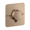 Axor ShowerSelect ID Bateria wannowo-prysznicowa termostatyczna podtynkowa zgodna z EN 1717 czerwone złoto połysk 36755300