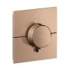 Axor ShowerSelect ID Bateria wannowo-prysznicowa termostatyczna podtynkowa zgodna z EN 1717 czerwone złoto połysk 36753300