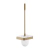 Axor Universal SoftSquare Szczotka WC brąz szczotkowany 42835140