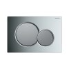 Geberit Sigma01 Przycisk WC okrągły chrom mieszany 115.770.KA.5