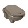 Kerasan Retro Toaleta WC podwieszana 52x38 cm z kołnierzem Nocciola Matt 101581