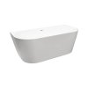 Balneo Viva Wanna wolnostojąca 150x75 cm przyścienna biała + syfon klik klak biały J0101020102-1