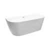 Balneo Viva Wanna wolnostojąca 150x75 cm przyścienna biała + syfon klik klak chrom J0101010102-1