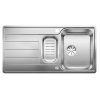 Blanco Classimo 6 S-IF Zlewozmywak stalowy p&oacute;łtorakomorowy 100x50 cm stal szlachetna polerowana 525329