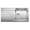 Blanco Classimo XL 6 S-IF Zlewozmywak stalowy jednokomorowy 100x50 cm stal szlachetna polerowana 525327