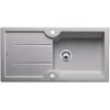 Blanco Idessa XL 6 S Zlewozmywak ceramiczny jednokomorowy 100x50 cm z ociekaczem, z korkiem automatycznym, szarość aluminium 520313