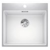 Blanco Subline 500-IF/A SteelFrame Zlewozmywak kompozytowy jednokomorowy 54,3x51 cm biały/stalowy 524114