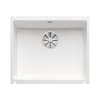 Blanco Subline 500-U Zlewozmywak ceramiczny 1-komorowy 54,3x45,6 cm bez ociekacza biały połysk 523733