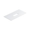 Catalano Horizon Blat do szafki łazienkowej 100x50 cm biały mat 1PC10050BM/0831000021