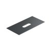 Catalano Horizon Blat do szafki łazienkowej 100x50 cm czarny mat 1PC10050NS/0831000022