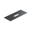 Catalano Horizon Blat do szafki łazienkowej 125x50 cm czarny mat 1PC12550NS/0831250022